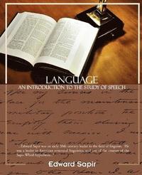 bokomslag Language an Introduction to the Study of Speech