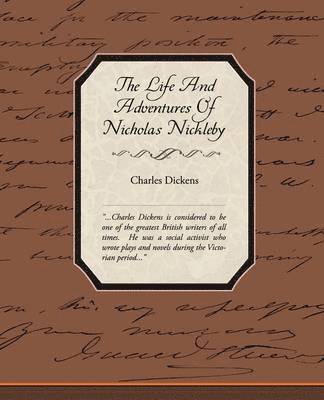 bokomslag The Life and Adventures of Nicholas Nickleby