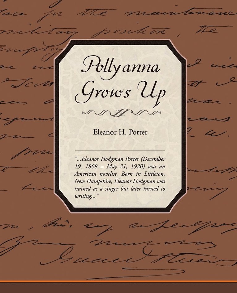 Pollyanna Grows Up 1