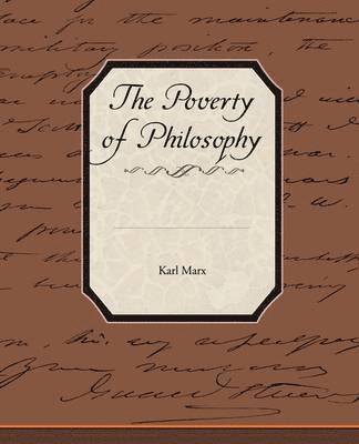 bokomslag The Poverty of Philosophy