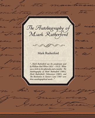 Autobiography of Mark Rutherford