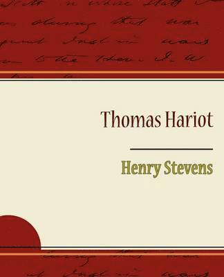 Henry Stevens - Thomas Hariot, Häftad