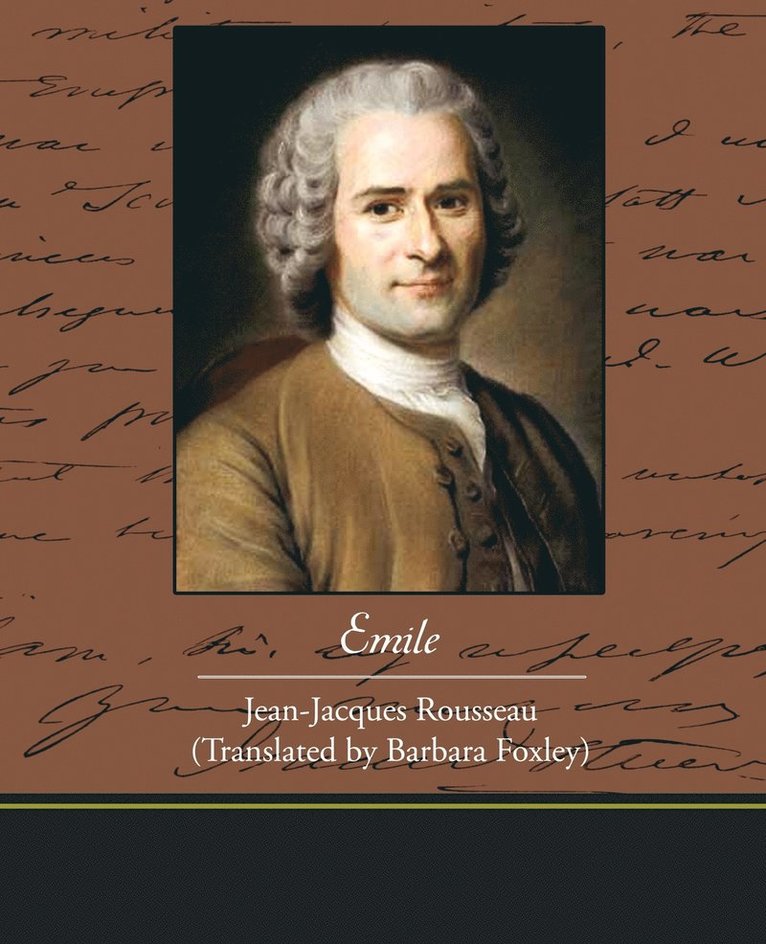 Jean-Jacques Rousseau, Rousseau,Jean-Jacques - Emile, Häftad
