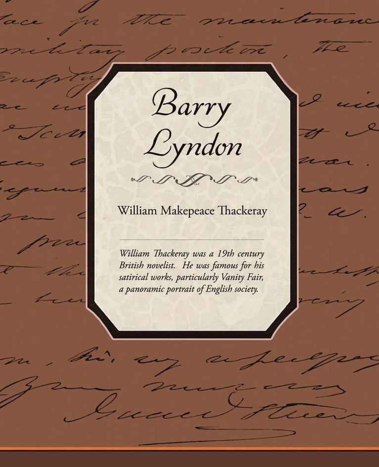 William Makepeace Thackeray - Barry Lyndon, Häftad