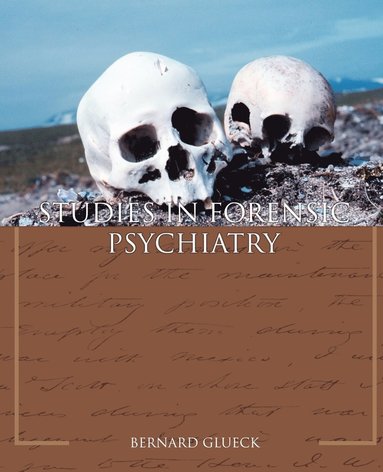 bokomslag Studies in Forensic Psychiatry