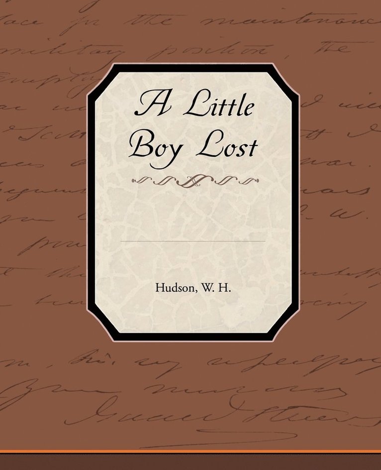 A Little Boy Lost 1