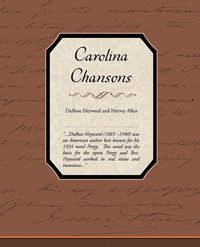 bokomslag Carolina Chansons