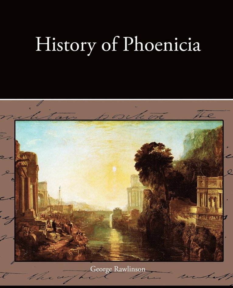 History of Phoenicia 1