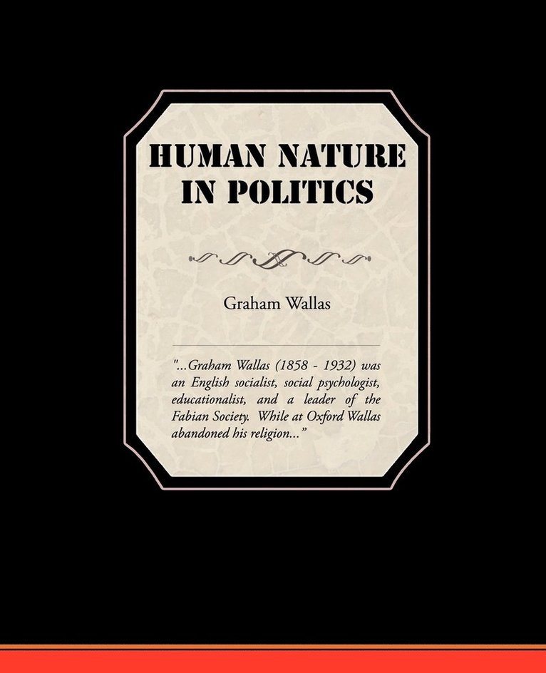 Human Nature In Politics 1