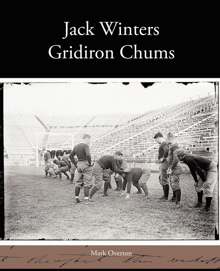 Jack Winters Gridiron Chums 1