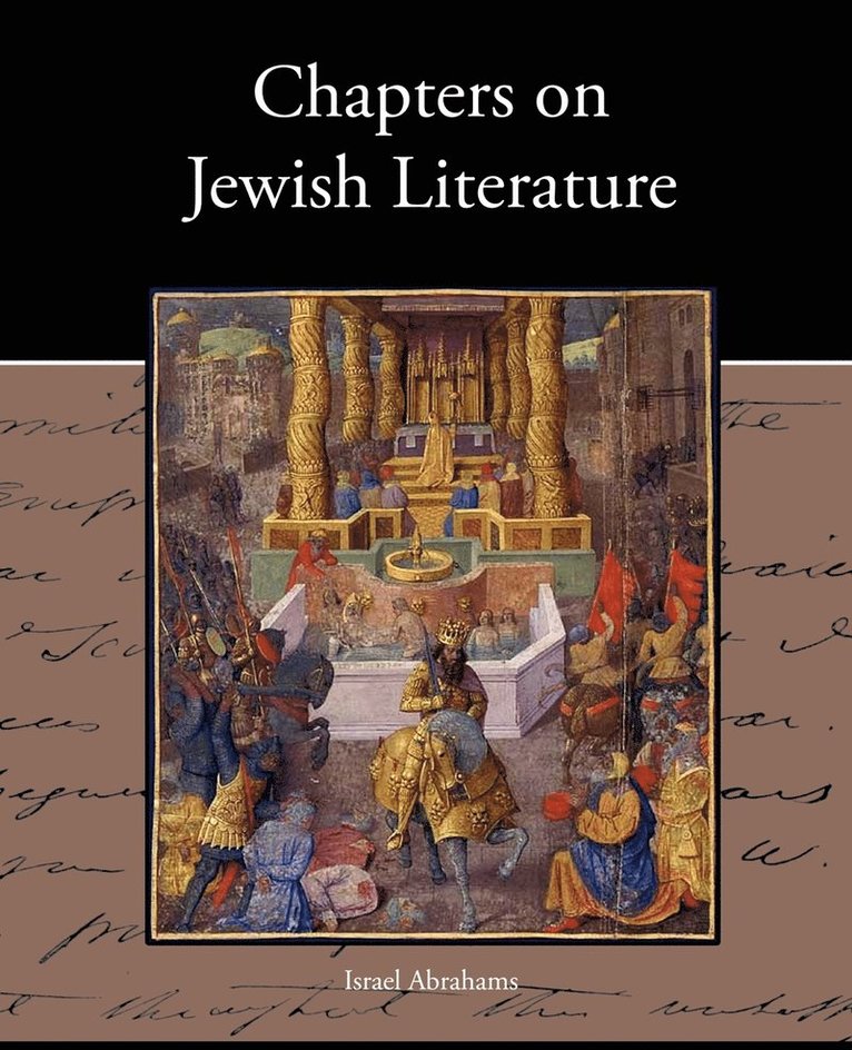 Chapters on Jewish Literature 1