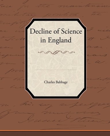 bokomslag Decline of Science in England