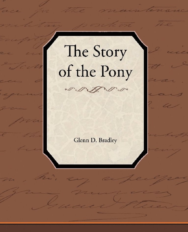 The Story of the Pony Express 1