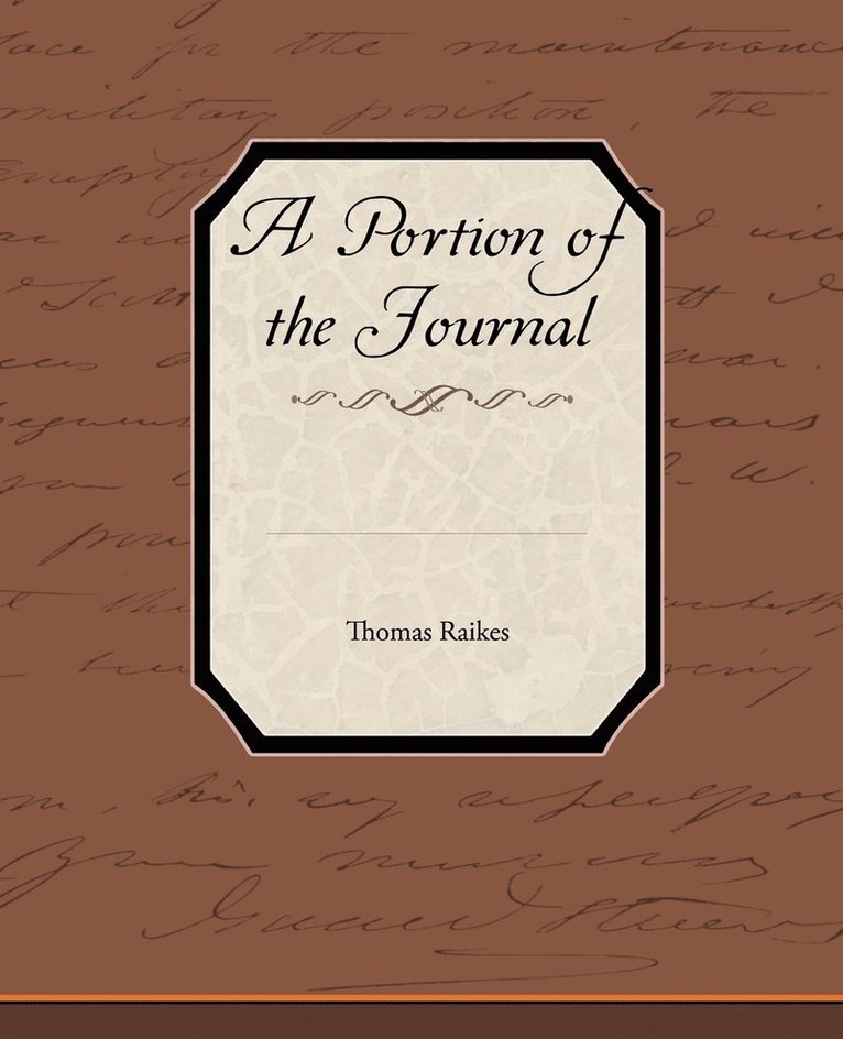 Portion of the Journal
