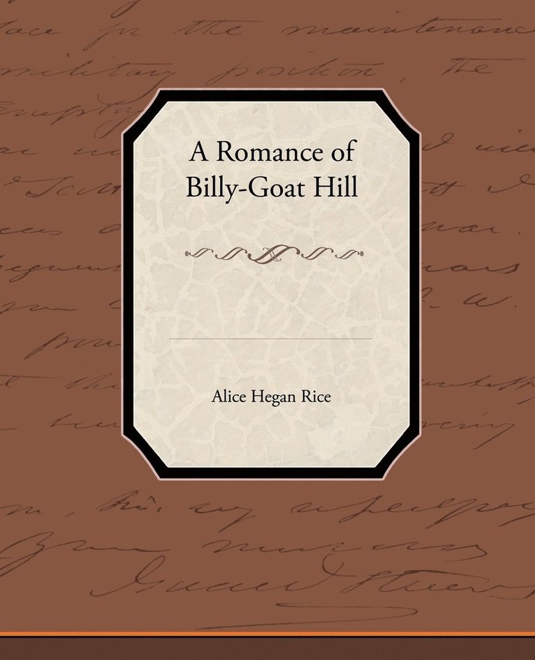 A Romance of Billy-Goat Hill 1