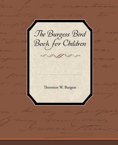 bokomslag Burgess Bird Book for Children