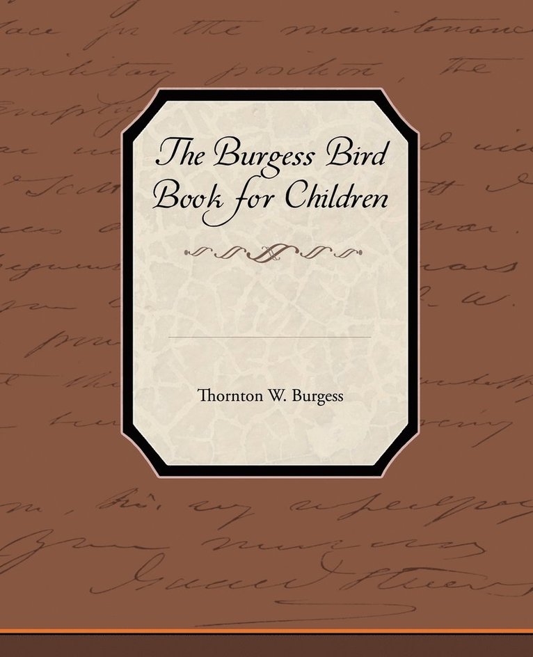 Burgess Bird Book for Children