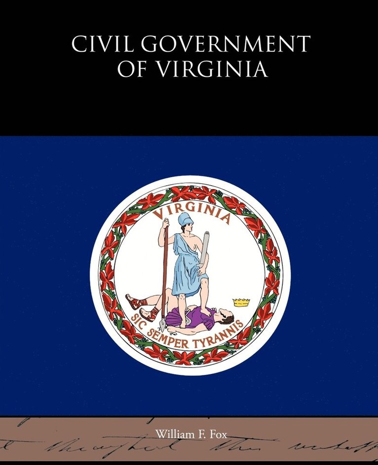 William Fox - Civil Government of Virginia, Häftad