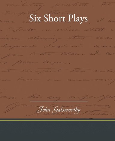 bokomslag Six Short Plays