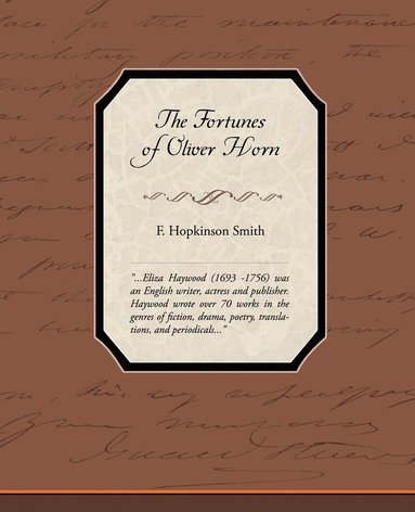 bokomslag Fortunes of Oliver Horn