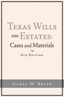Texas Wills and Estates