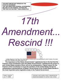 bokomslag 17th Amendment...Rescind!!!