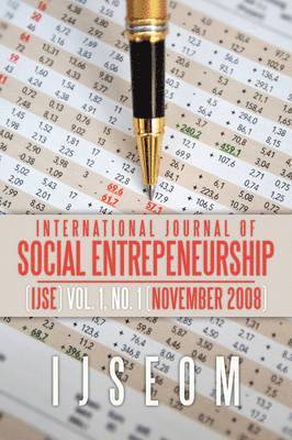 bokomslag International Journal of Social Entrepeneurship