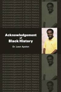 bokomslag Acknowledgement of Black History