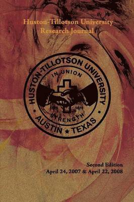 Huston-Tillotson University - Huston-Tillotson University Research Journal, Häftad