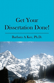 bokomslag Get Your Dissertation Done!