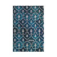 Kalender 2024 Paperblanks Mini - Blue Velvet – Trendkalender 