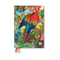 bokomslag Tropical Garden (Nature Montages) Midi Vertical 12-month Dayplanner 2024 (Elastic Band Closure)