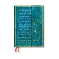 bokomslag Verne, Twenty Thousand Leagues (Embellished Manuscripts Collection) Midi Verso 12-month Dayplanner 2024