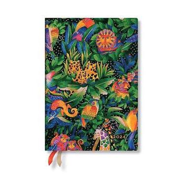 bokomslag Jungle Song (Whimsical Creations) Midi 12-month Dayplanner 2024