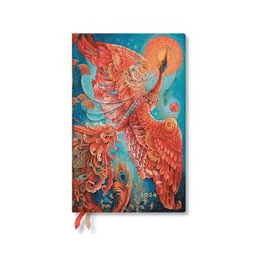 bokomslag Firebird (Birds of Happiness) Maxi 12-month Dayplanner 2024