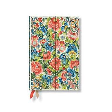 bokomslag Pear Garden (Peking Opera Embroidery) Mini 12-month Day-at-a-Time Dayplanner 2024