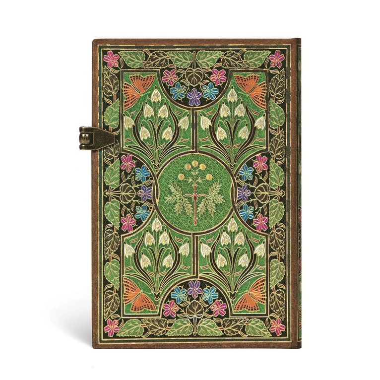 Anteckningsbok Paperblanks Mini linjerad med clasp-lås - Poetry in Bloom, Övrigt