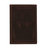 bokomslag Black Moroccan Bold Mini Unlined Softcover Flexi Journal (176 Pages)