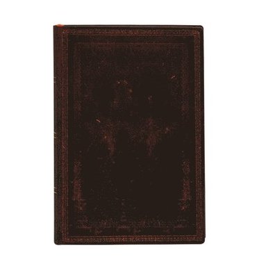 bokomslag Black Moroccan Bold Mini Unlined Softcover Flexi Journal (176 Pages)