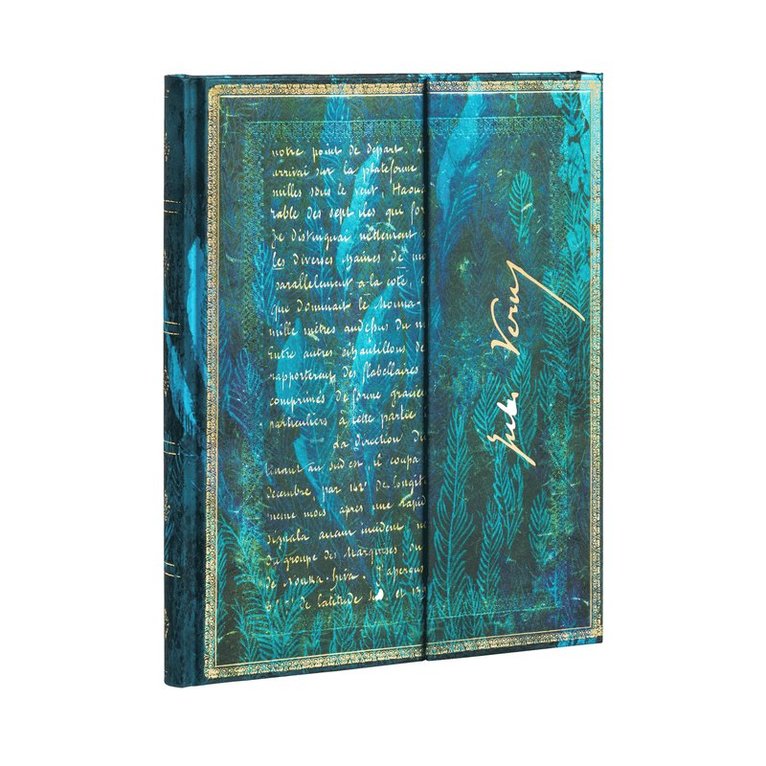 Anteckningsbok Paperblanks Ultra linjerad - Jules Verne - Twenty Thousand Leagues 1