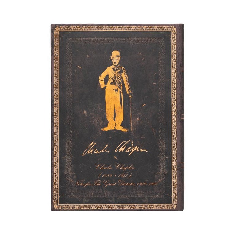 Paperblanks - Anteckningsbok Paperblanks Midi - Celebrating Charlie Chaplin, Övrigt