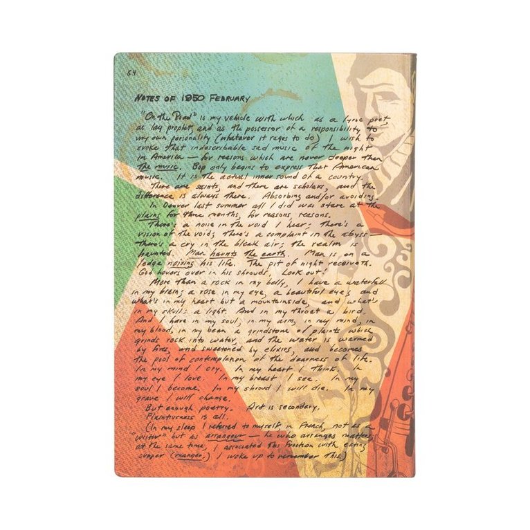 Paperblanks - Anteckningsbok Paperblanks Flexi Midi - Jack Kerouac : On the road, Häftad
