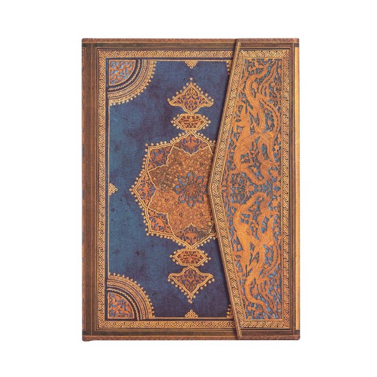 Anteckningsbok Paperblanks Midi - Safavid Indigo 1