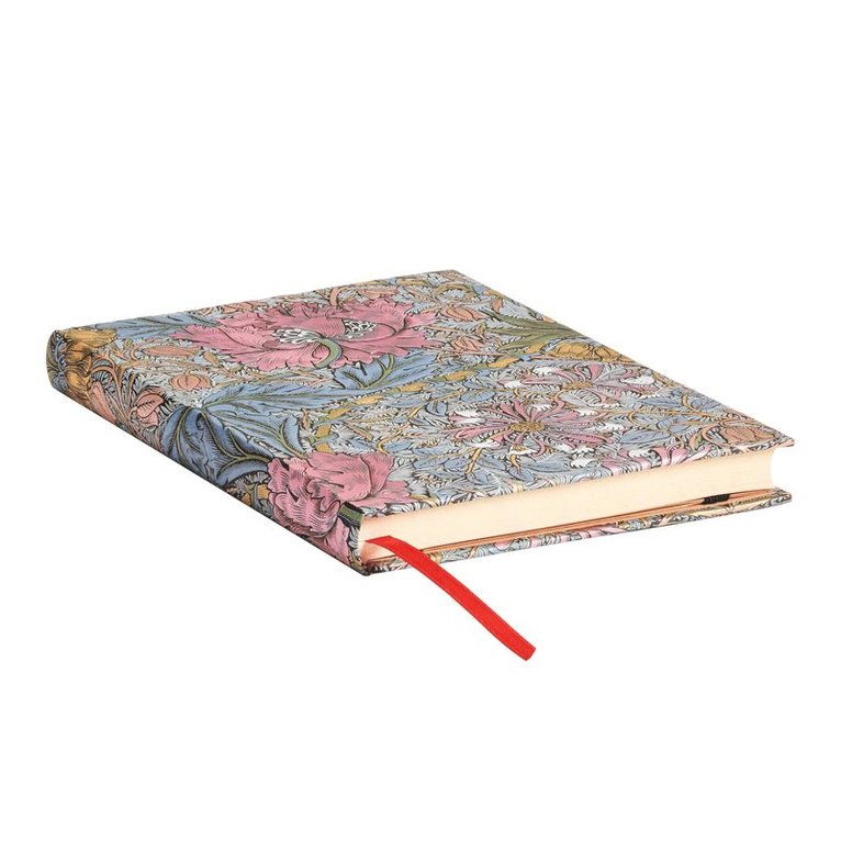 Anteckningsbok Paperblanks Midi olinjerad - William Morris : Pink Honeysuckle, Övrigt