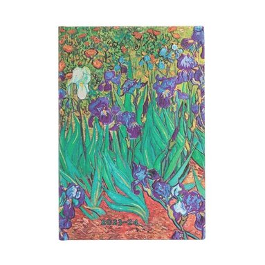 Kalender 2023-2024 Paperblanks Mini - Van Gogh´s Irises 1