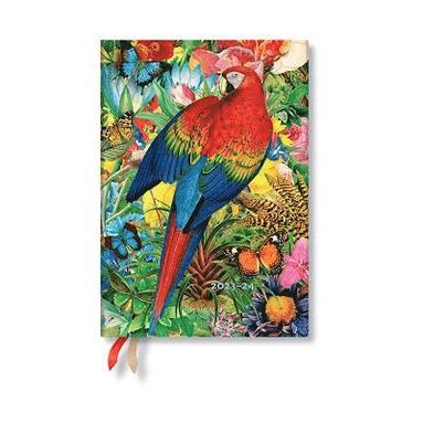 bokomslag Tropical Garden (Nature Montages) Midi 18-month Dayplanner 2024