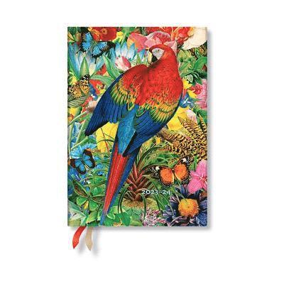 Tropical Garden (Nature Montages) Midi 18-month Dayplanner 2024 1