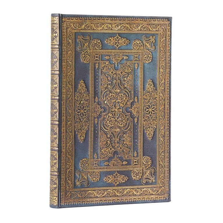 Anteckningsbok Paperblanks Midi olinjerad - Blue Luxe, Övrigt