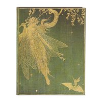 Anteckningsbok Paperblanks Ultra flexi linjerad - Olive Fairy