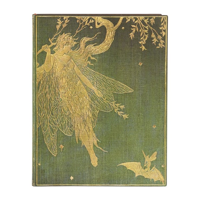 Anteckningsbok Paperblanks Ultra flexi linjerad - Olive Fairy, Övrigt